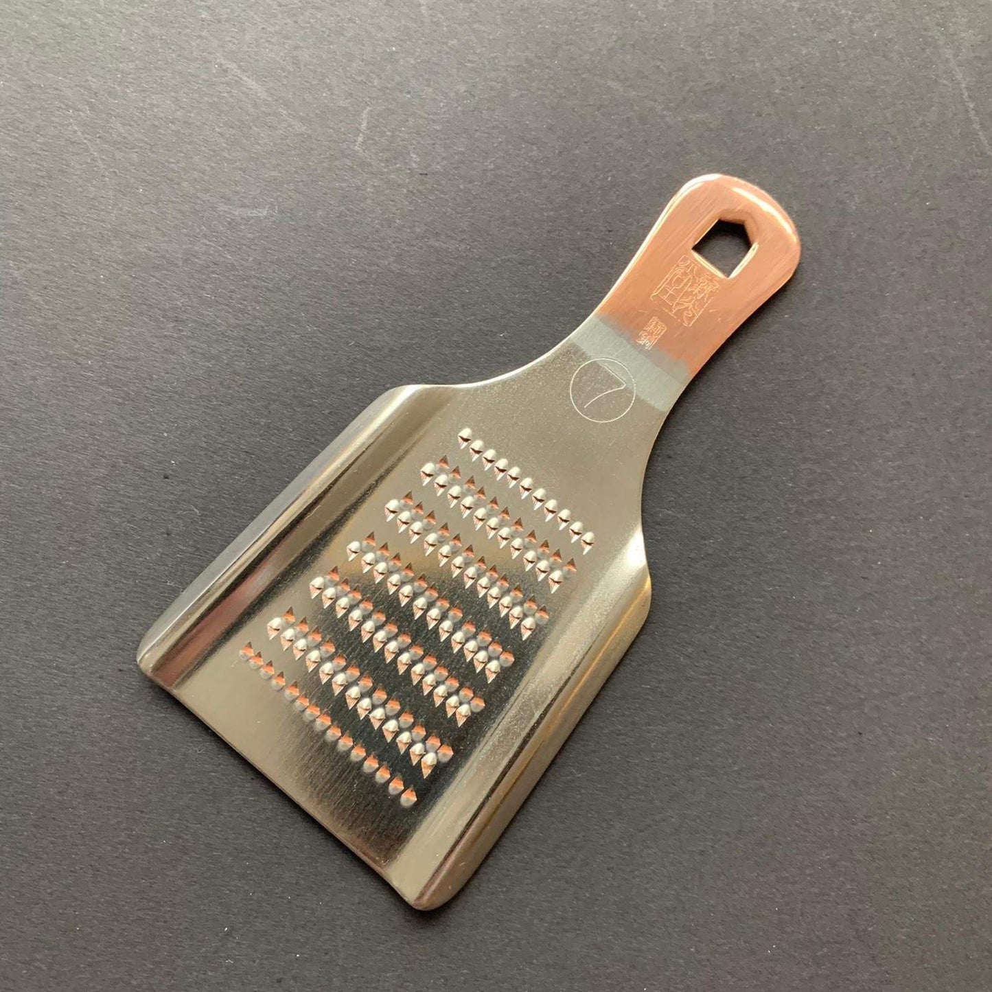 Handmade oroshigane metal grater - copper, Shinzo-do