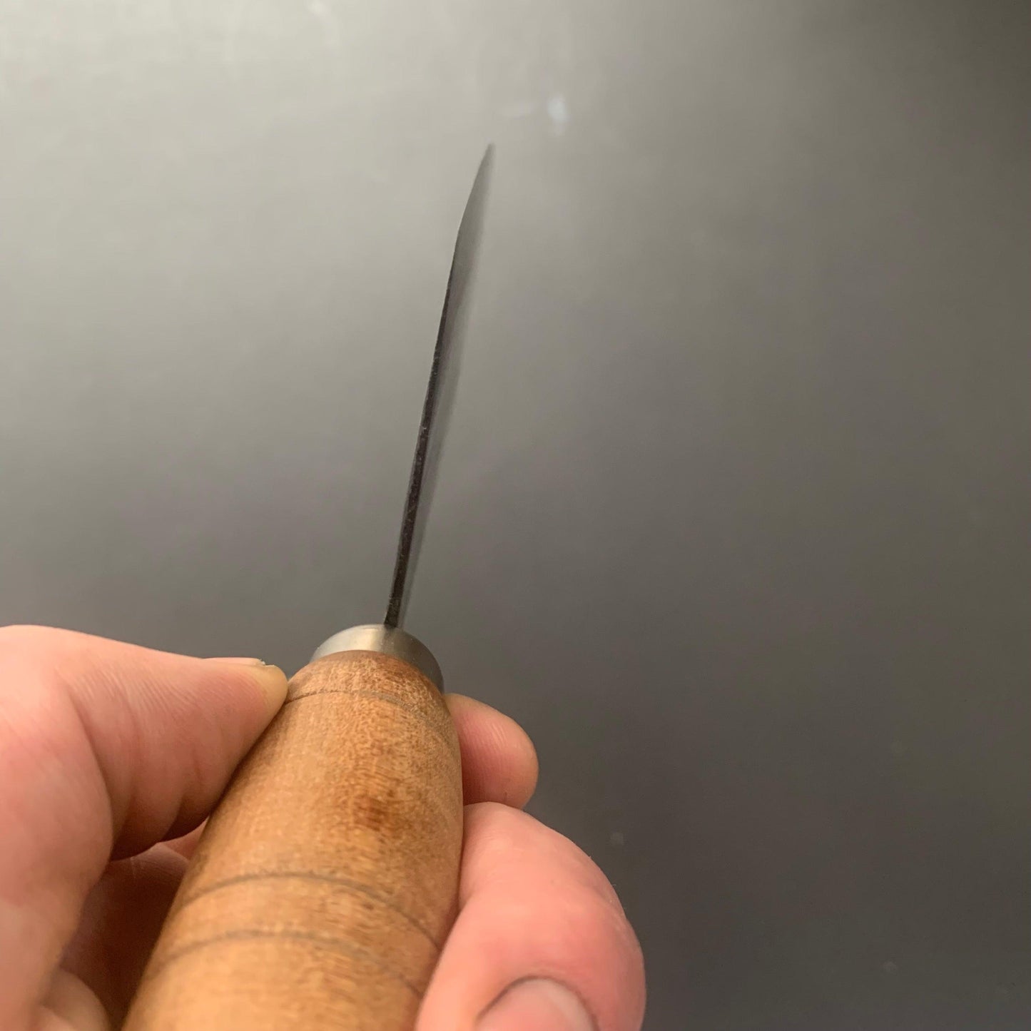 Small Scraping Knife, carbon steel, kurouchi finish - CCK Cleaver