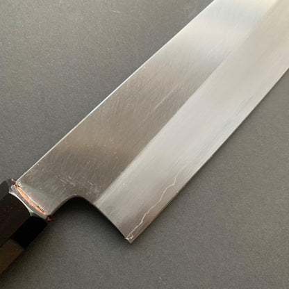 Gyuto knife, Ginsan stainless steel, polished finish - Nakagawa Hamono