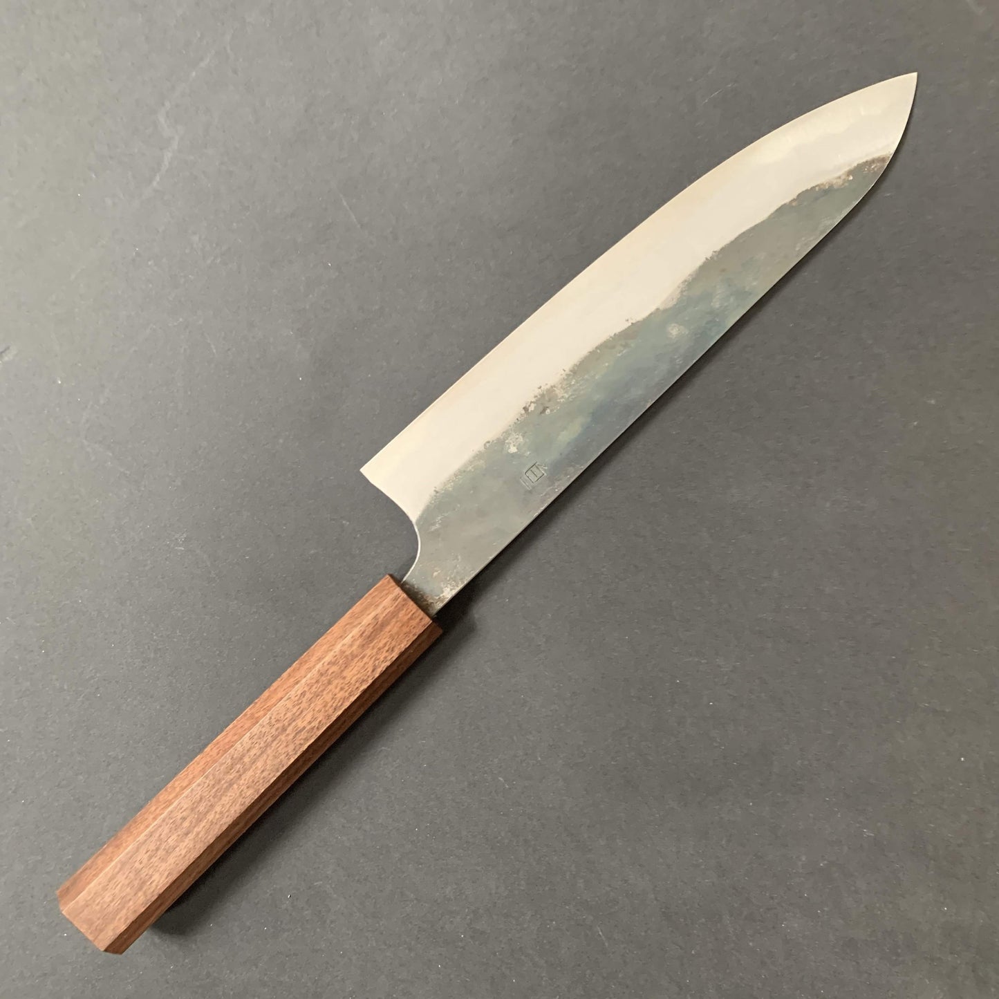 Gyuto knife, Shirogami 1, kurouchi finish - Ittetsu