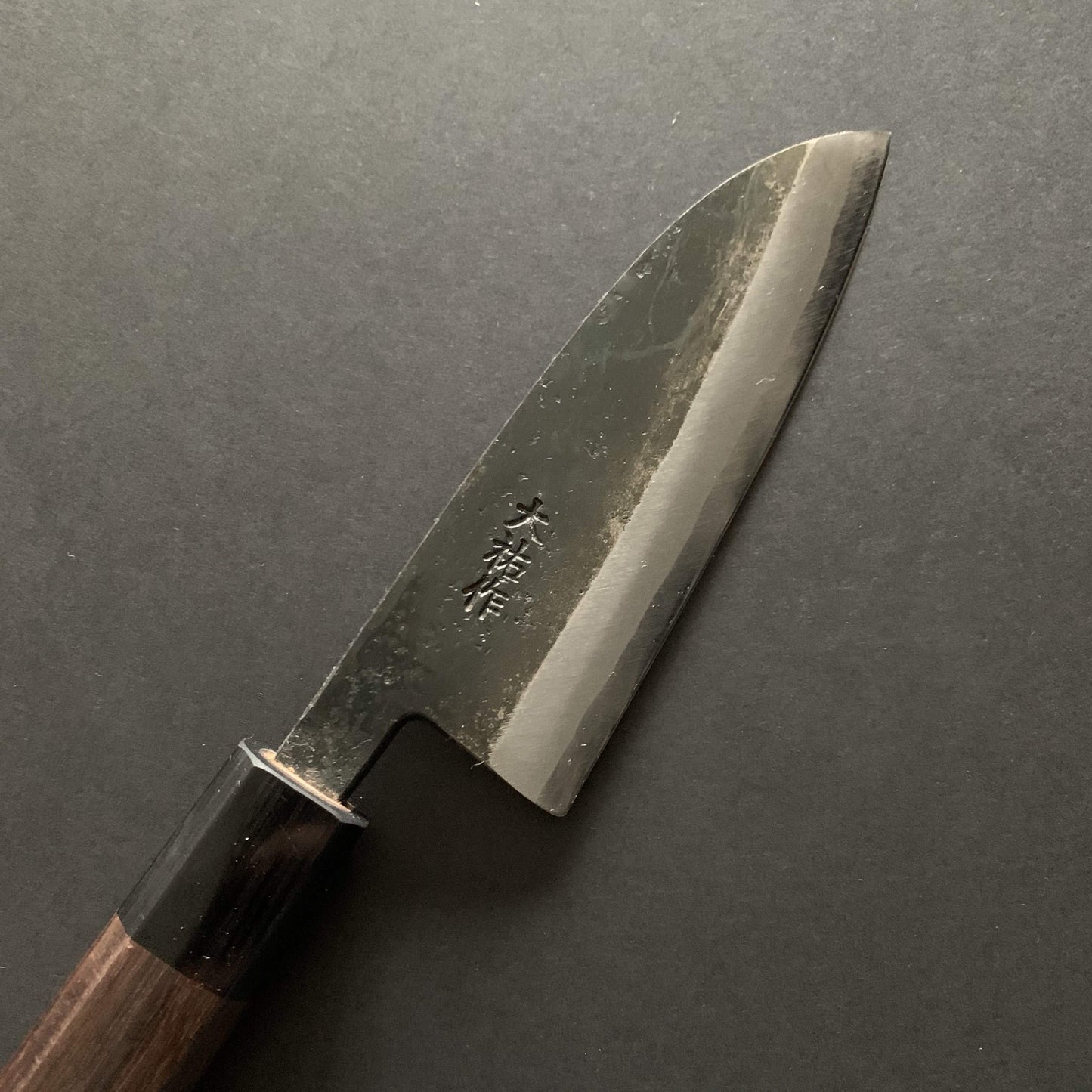 Deba knife, shirogami 1, kurouchi finish - Nishida