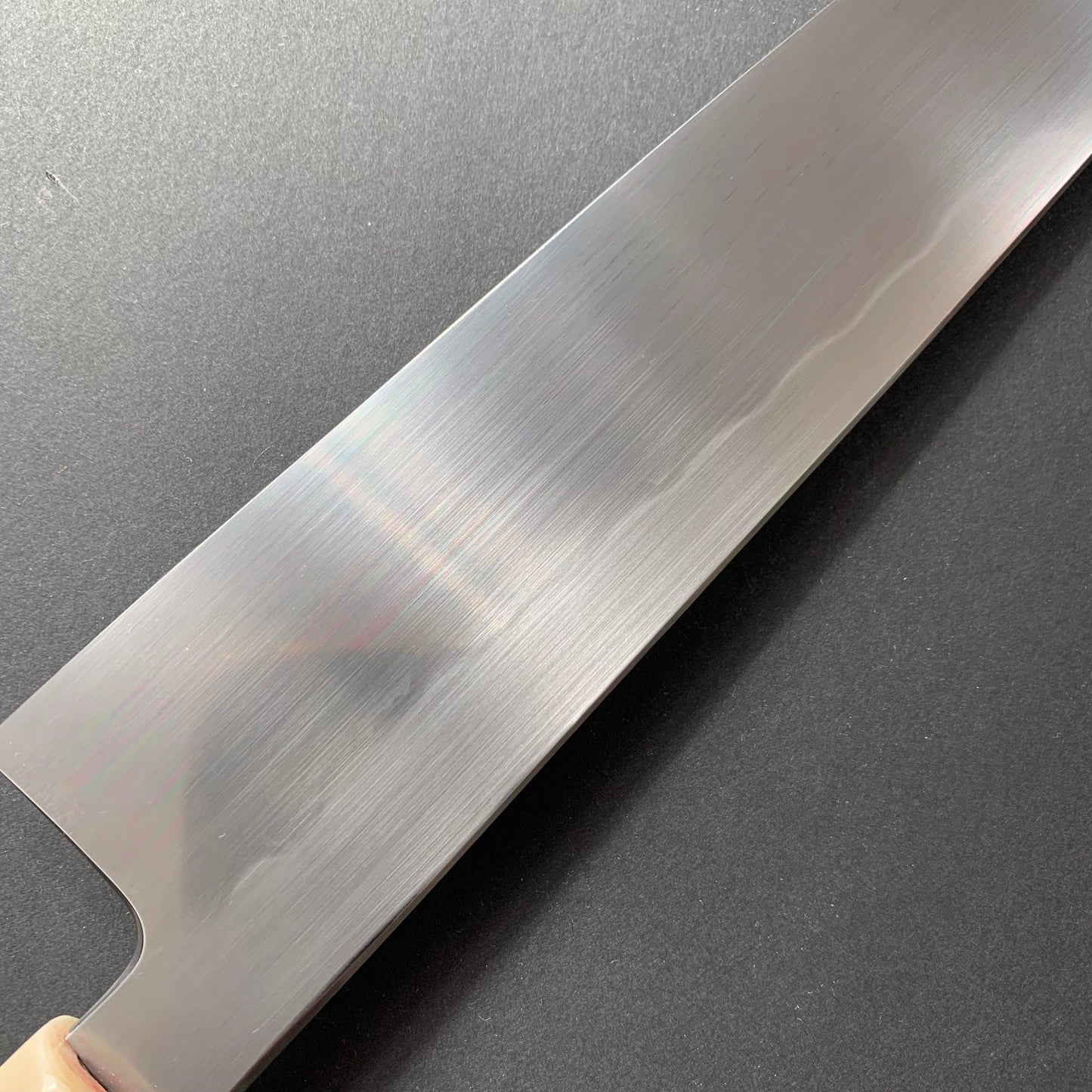Honyaki gyuto knife, aogami 2 steel, polished finish - Nakagawa Hamono