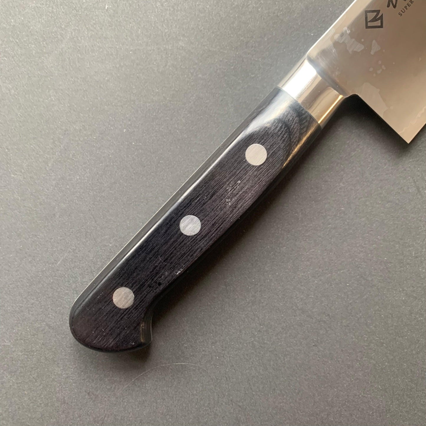 Santoku knife, SG2 powder steel, migaki finish - Ryusen