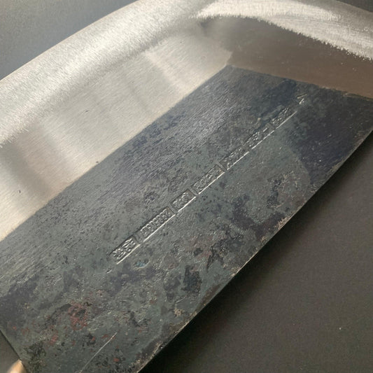No.4 Butcher's Chopper , carbon steel, kurouchi finish - CCK Cleaver