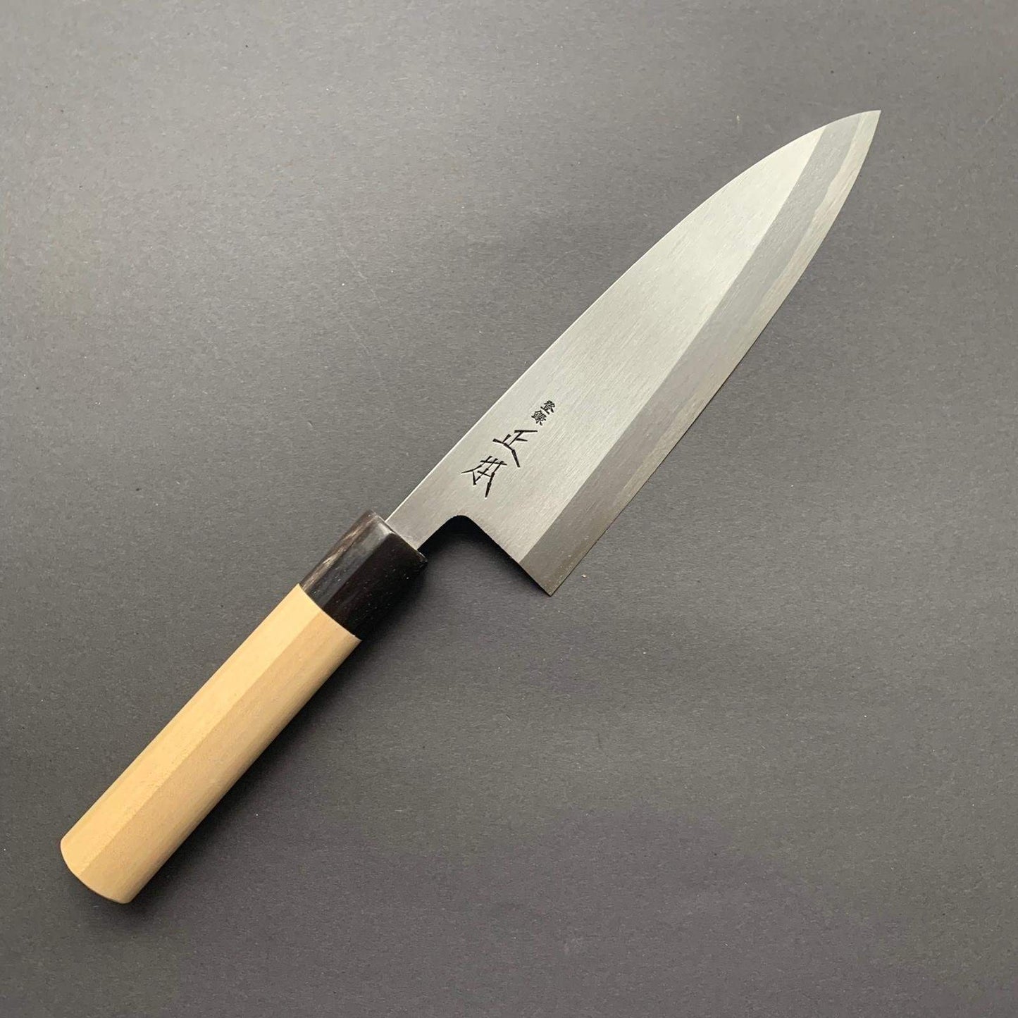 Deba knife, Shirogami 2 steel, kasumi finish - Masamoto