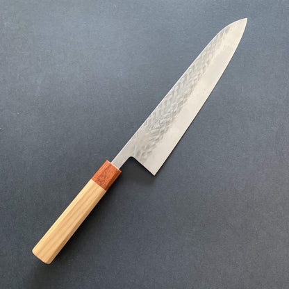 Gyuto knife, SLD steel, tsuchime finish - Tadafusa