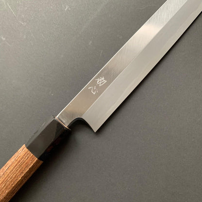 Yanagiba,  shirogami 2, polished finish - Hatsukokoro Shirasagi