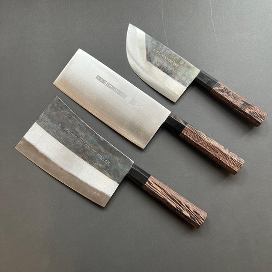 CCK special: KF1402 cleaver with wenge handle