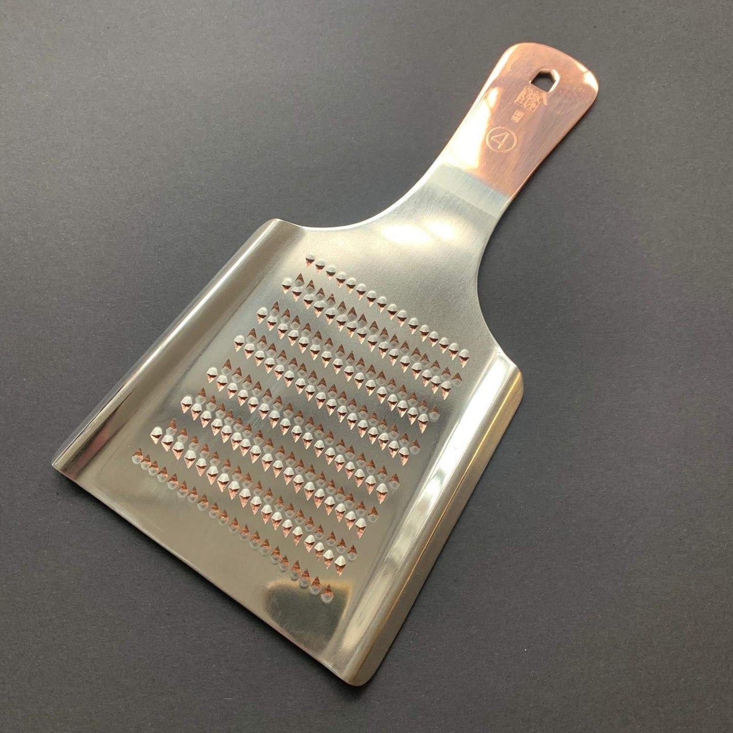 Handmade oroshigane metal grater - copper, Shinzo-do
