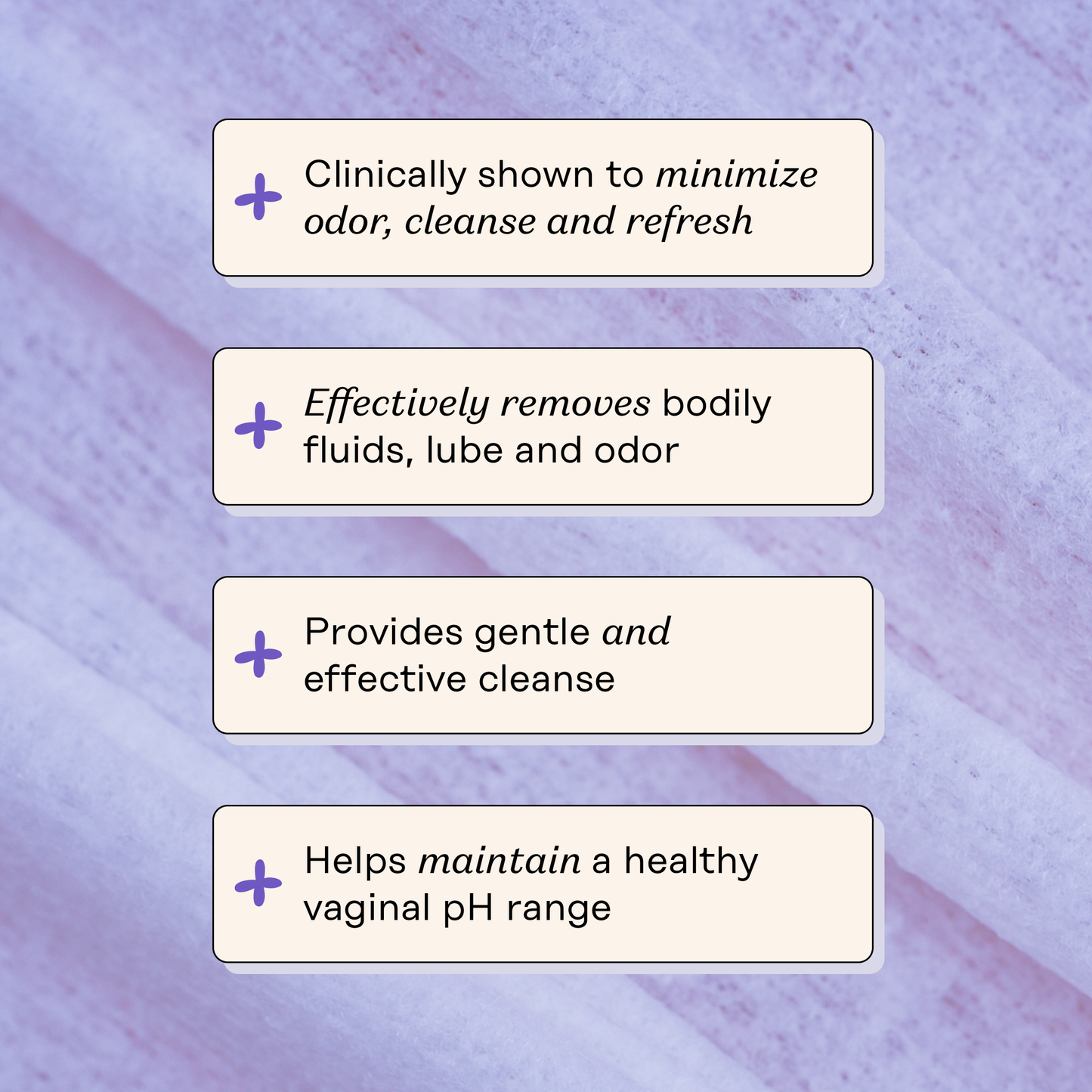 Intimacy Cleansing Wipes
