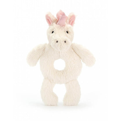 Jellycat Ring Rattle Unicorn