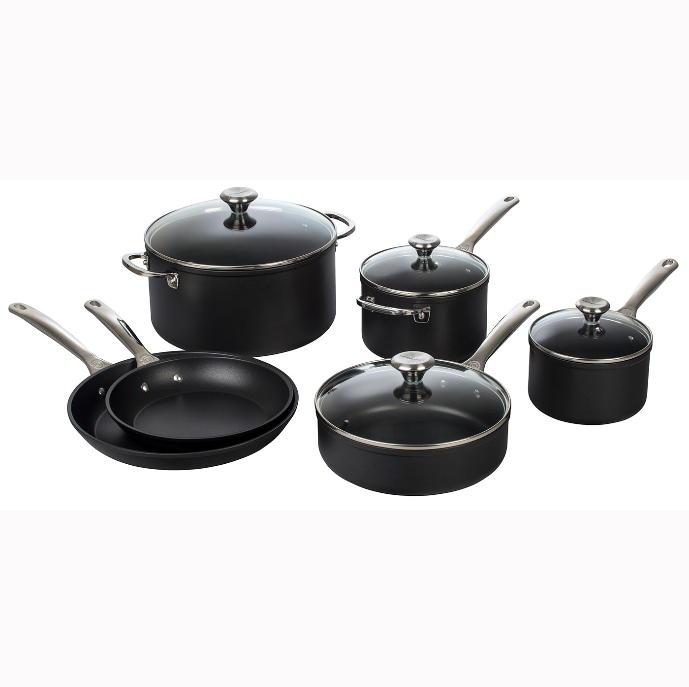 Le Creuset 10 Piece Set - Toughened Nonstick PRO