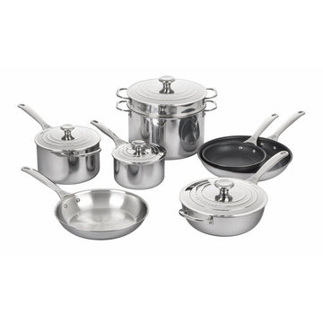 Le Creuset 12 Piece Set - Stainless Steel