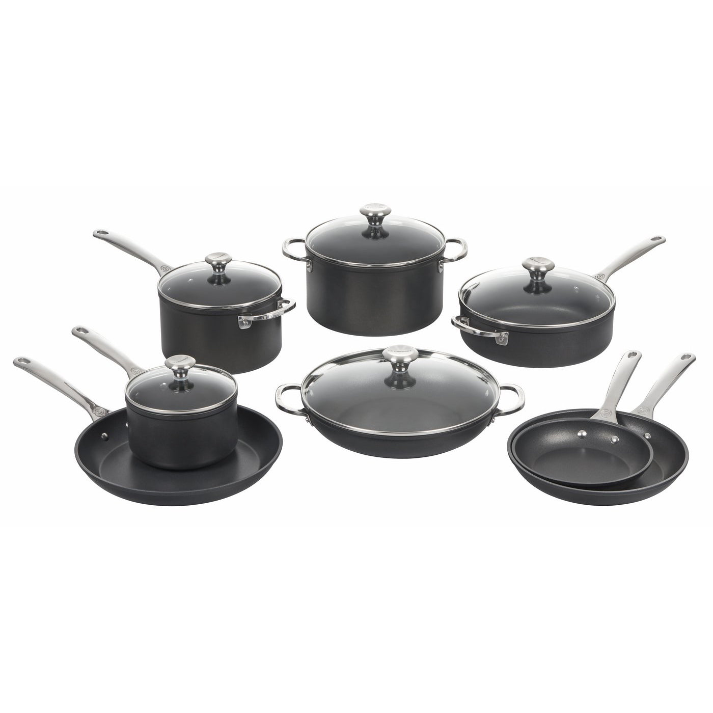 Le Creuset 13 Piece Set - Toughened Nonstick PRO