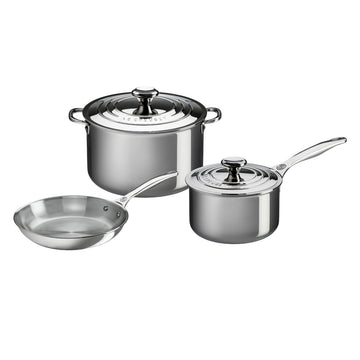 Le Creuset 5 Piece Set- Stainless Steel
