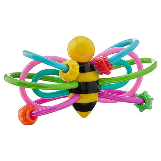 Winkel Bee Rattle and Teether Toy