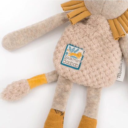 Rattle Comforter Sous Mon Baobab Lion