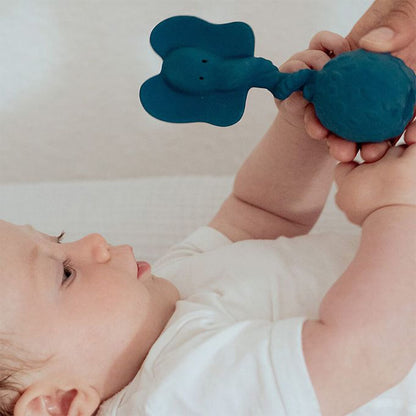 Natural Rubber Rattle Elephant