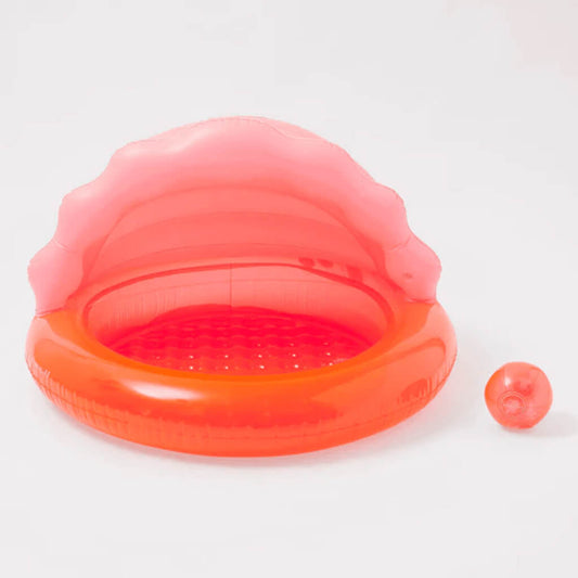 Sunnylife Kiddy Pool Shell Neon Coral